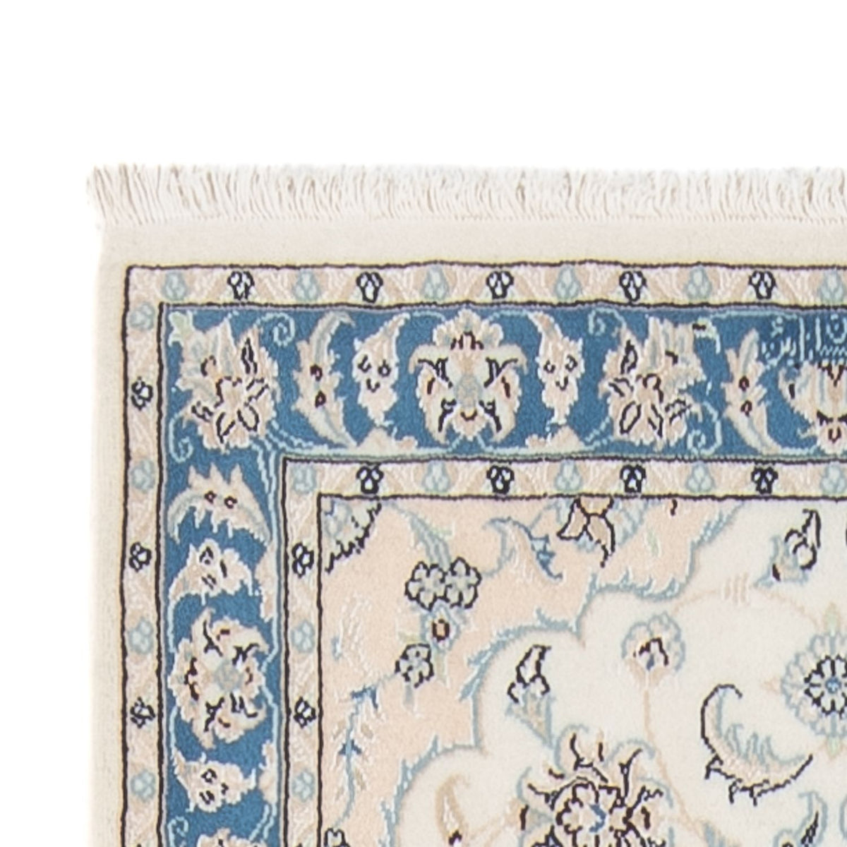 Biegacz Dywan perski - Nain - Premium - 290 x 82 cm - kremowy