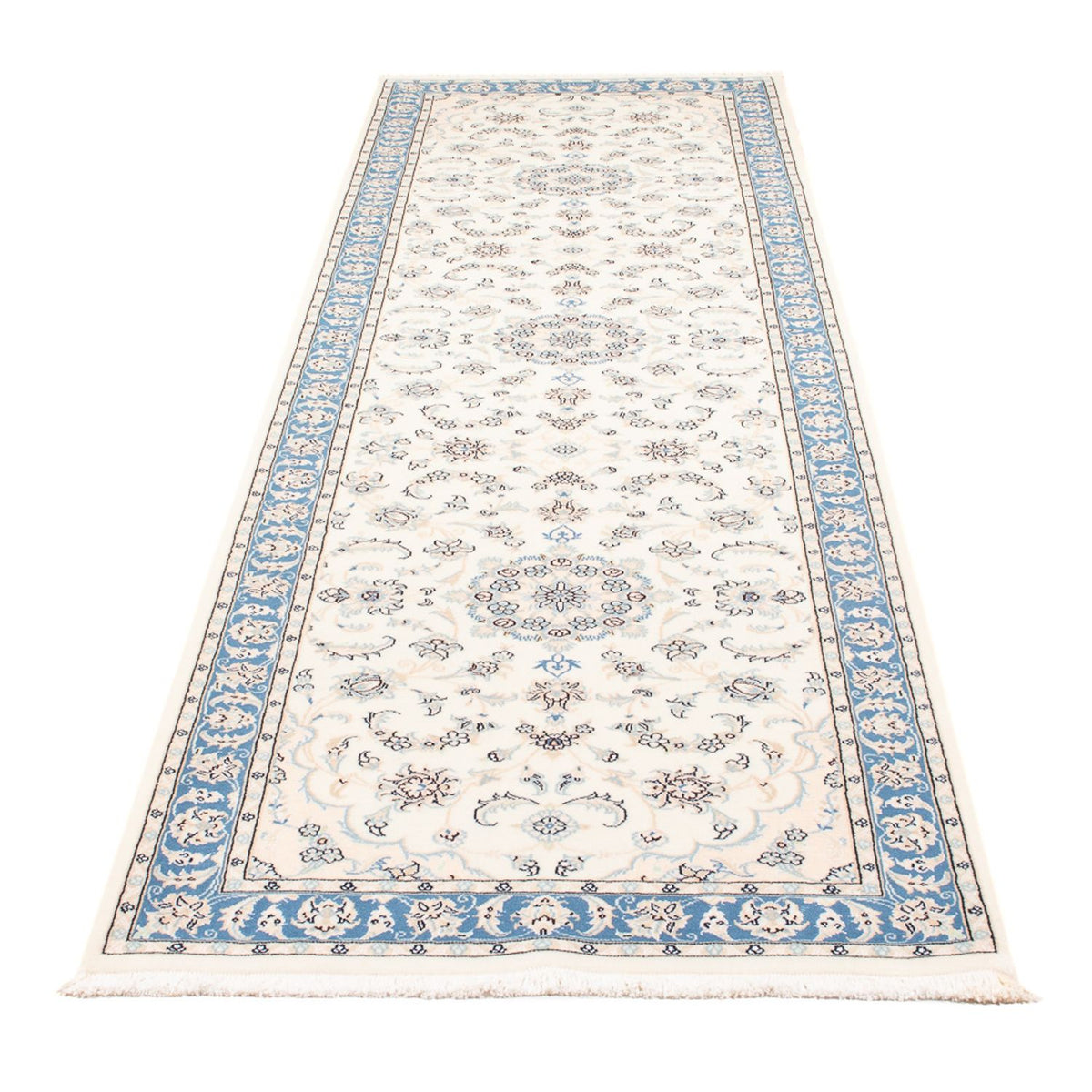Biegacz Dywan perski - Nain - Premium - 290 x 82 cm - kremowy