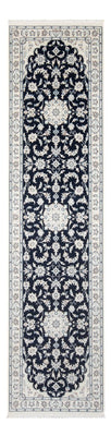 Biegacz Dywan perski - Nain - Premium - 296 x 80 cm - ciemnoniebieski