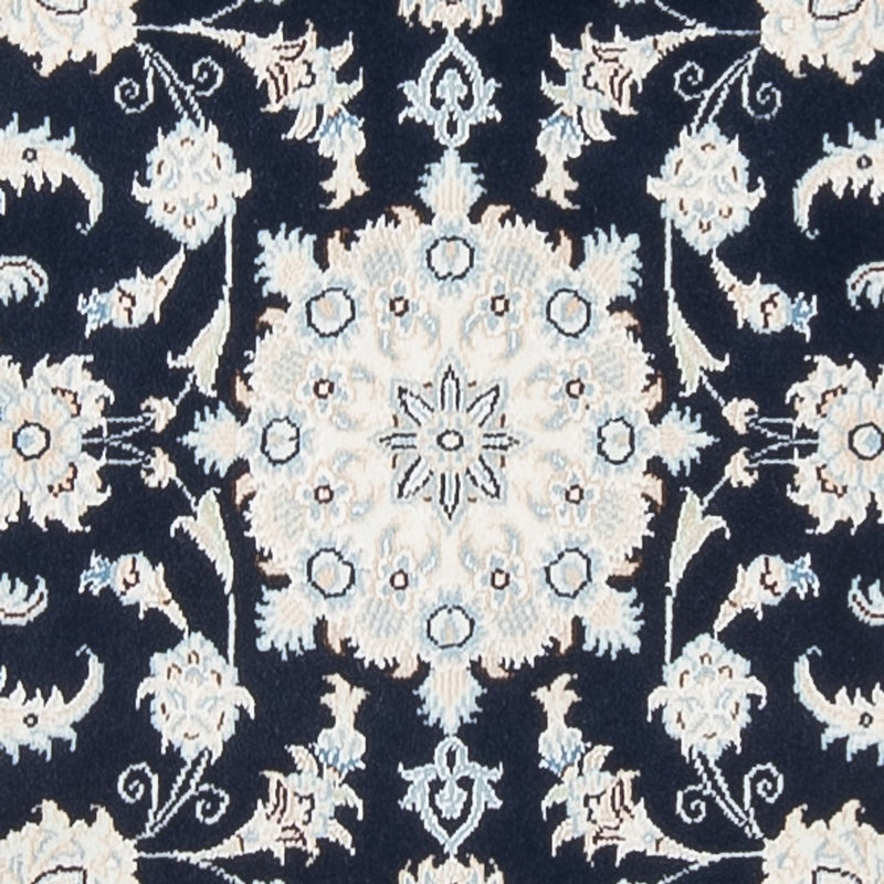 Biegacz Dywan perski - Nain - Premium - 296 x 80 cm - ciemnoniebieski