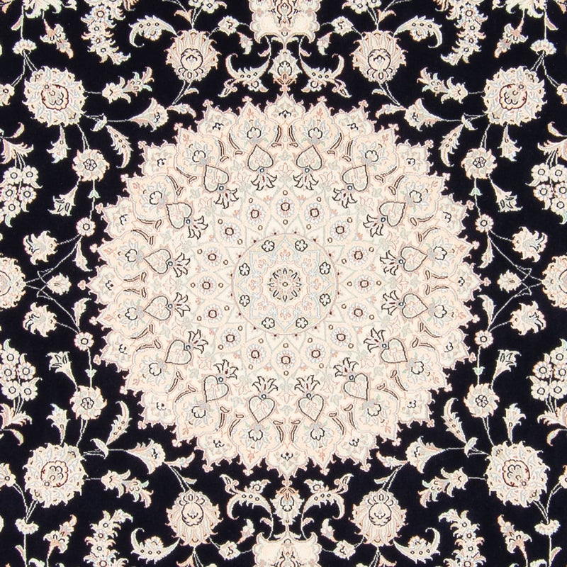 Dywan perski - Nain kwadratowy  - 258 x 246 cm - ciemnoniebieski