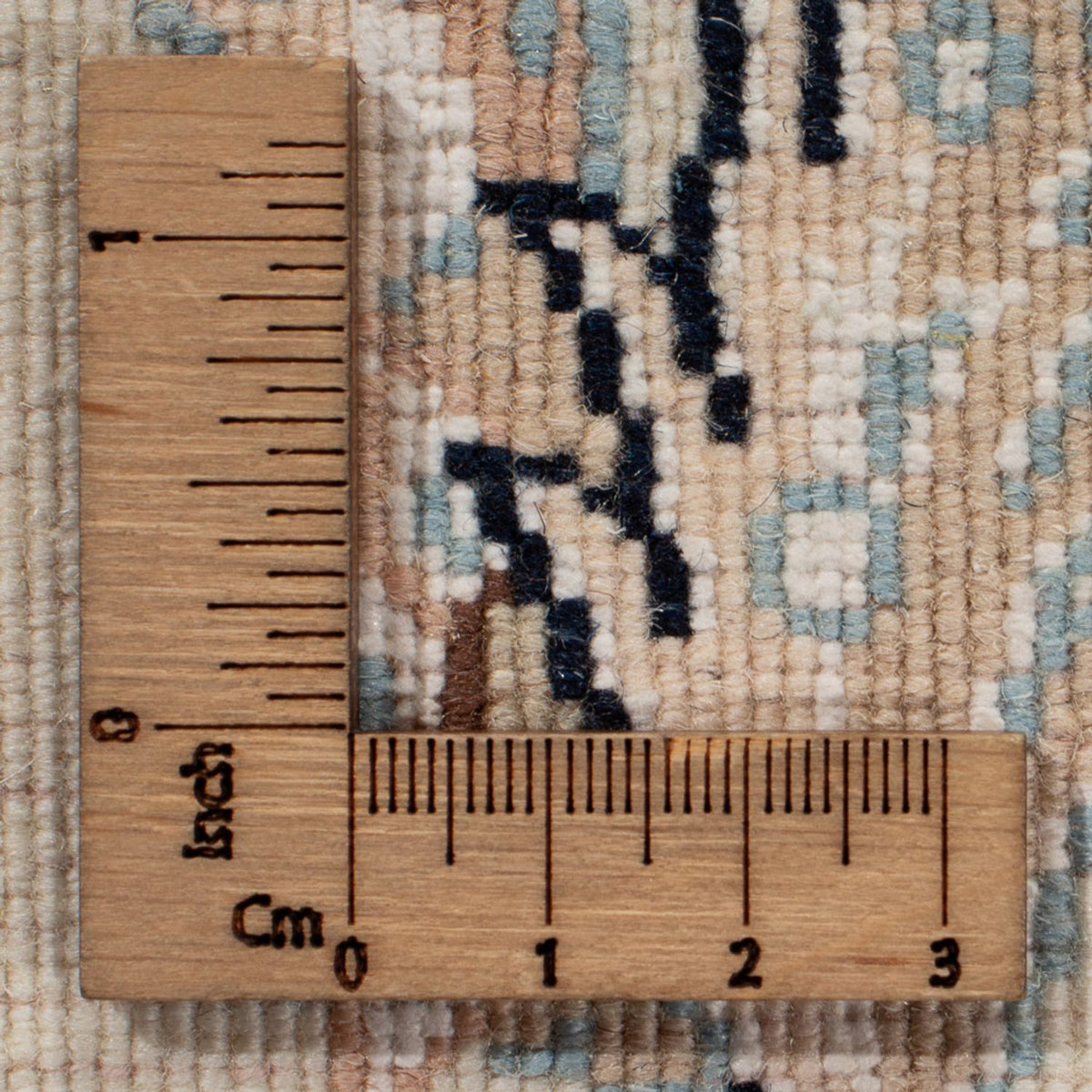 Dywan perski - Nain - 267 x 247 cm - ciemnoniebieski