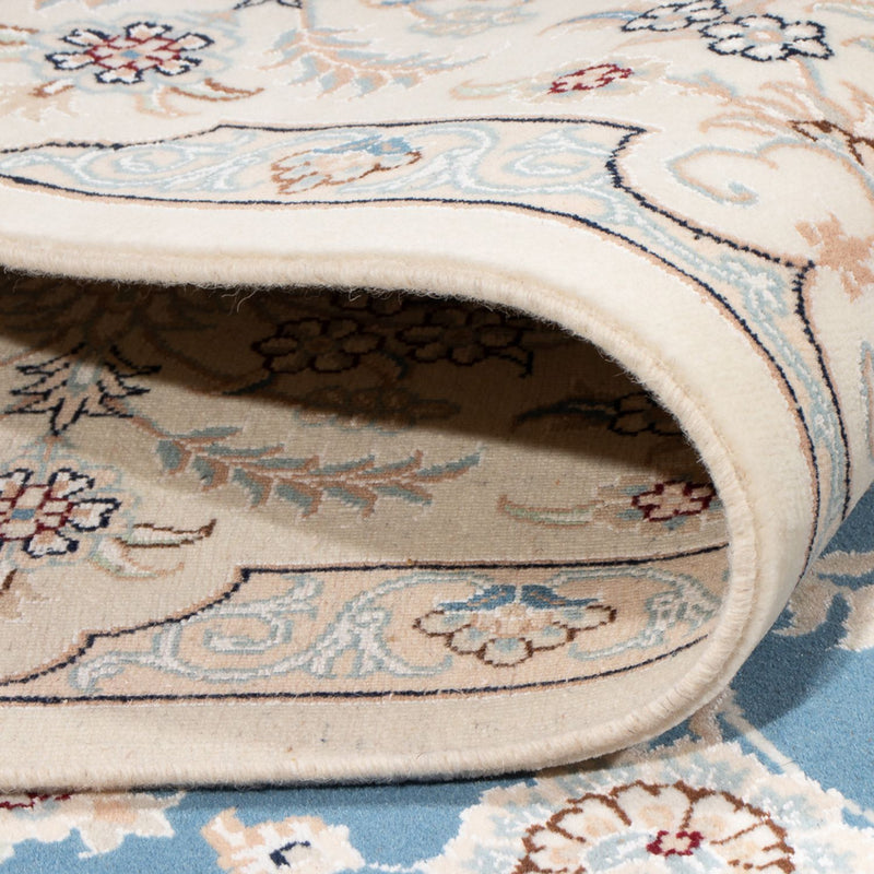 Perserteppich - Nain - Premium - 300 x 198 cm - hellblau