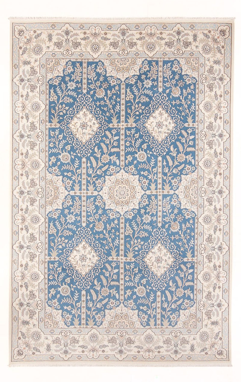 Perserteppich - Nain - Premium - 295 x 197 cm - hellblau