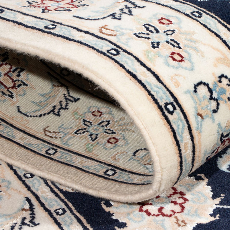 Biegacz Dywan perski - Nain - Premium - 250 x 81 cm - ciemnoniebieski