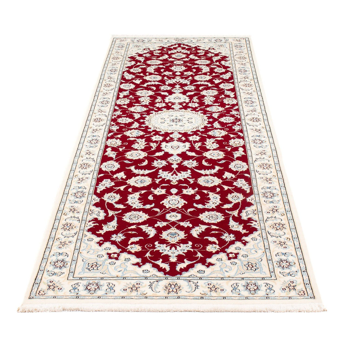 Biegacz Dywan perski - Nain - Premium - 248 x 82 cm - czerwony