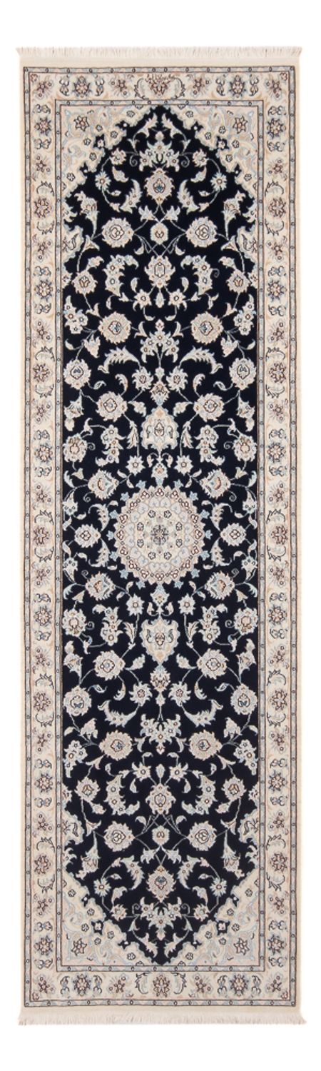 Biegacz Dywan perski - Nain - Premium - 253 x 81 cm - ciemnoniebieski
