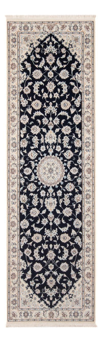 Biegacz Dywan perski - Nain - Premium - 253 x 81 cm - ciemnoniebieski