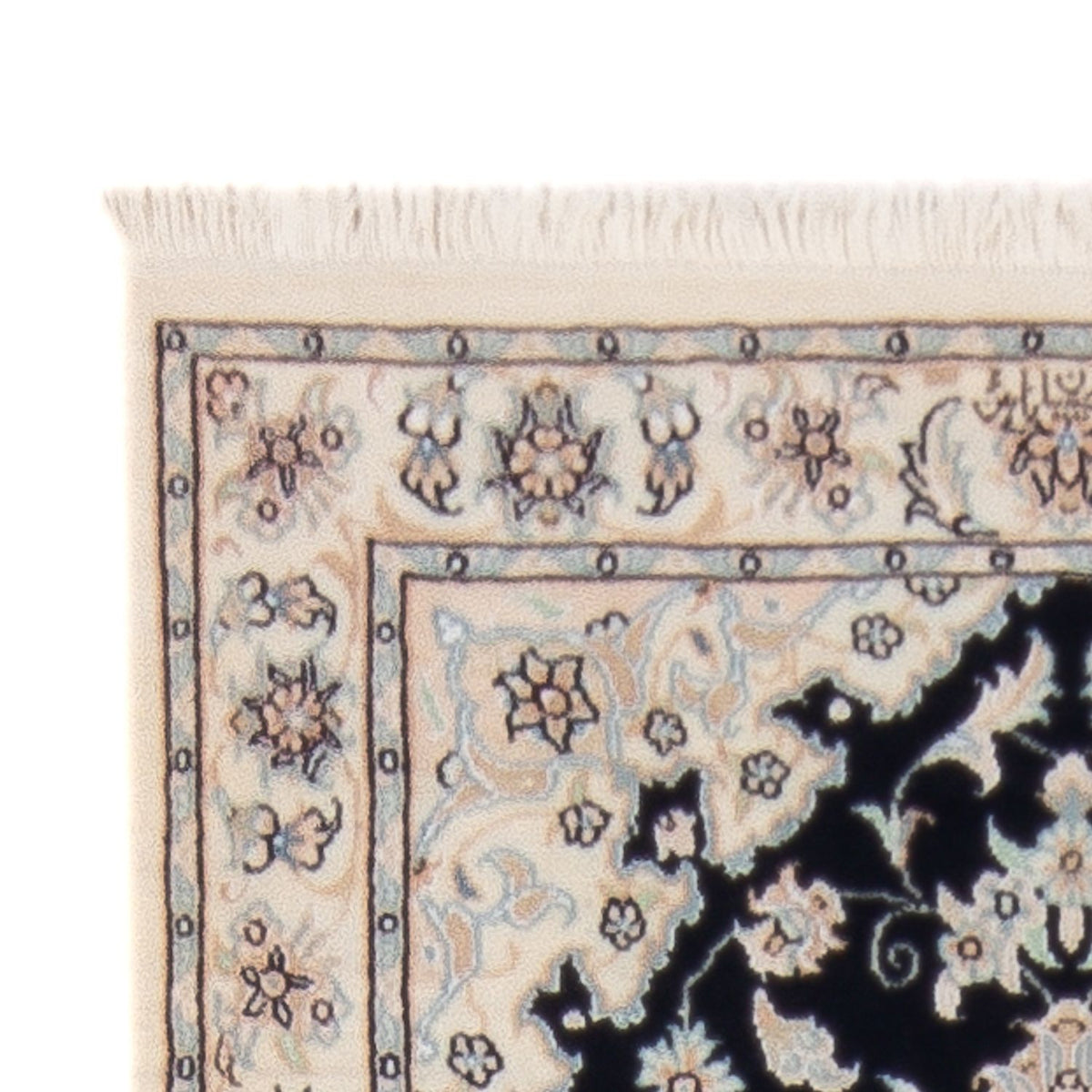 Biegacz Dywan perski - Nain - Premium - 253 x 81 cm - ciemnoniebieski