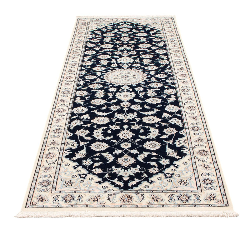 Biegacz Dywan perski - Nain - Premium - 253 x 81 cm - ciemnoniebieski