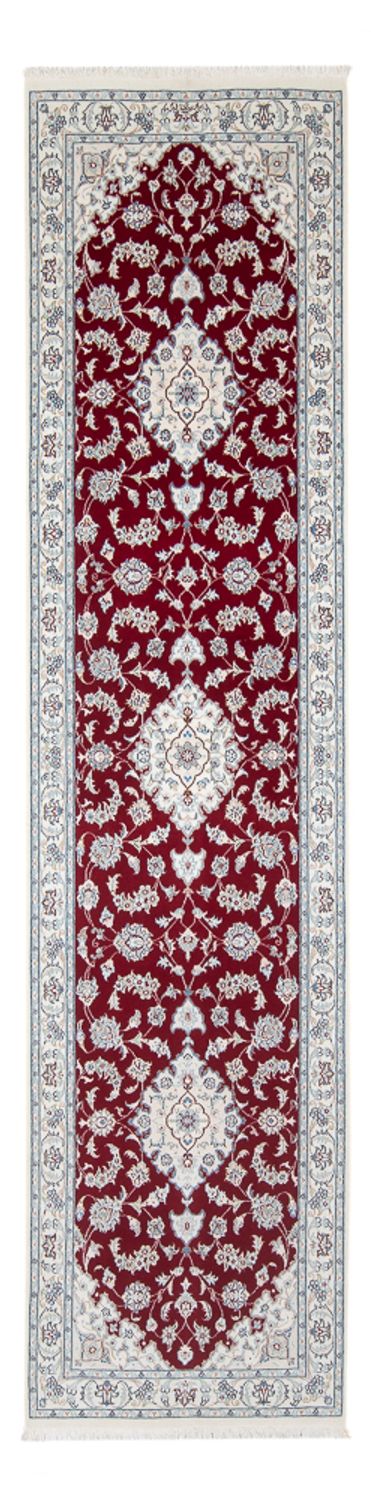 Biegacz Dywan perski - Nain - Premium - 298 x 80 cm - czerwony