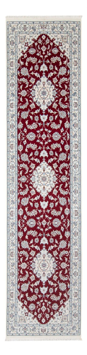 Biegacz Dywan perski - Nain - Premium - 298 x 80 cm - czerwony