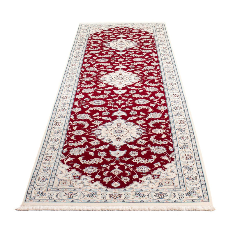 Biegacz Dywan perski - Nain - Premium - 298 x 80 cm - czerwony