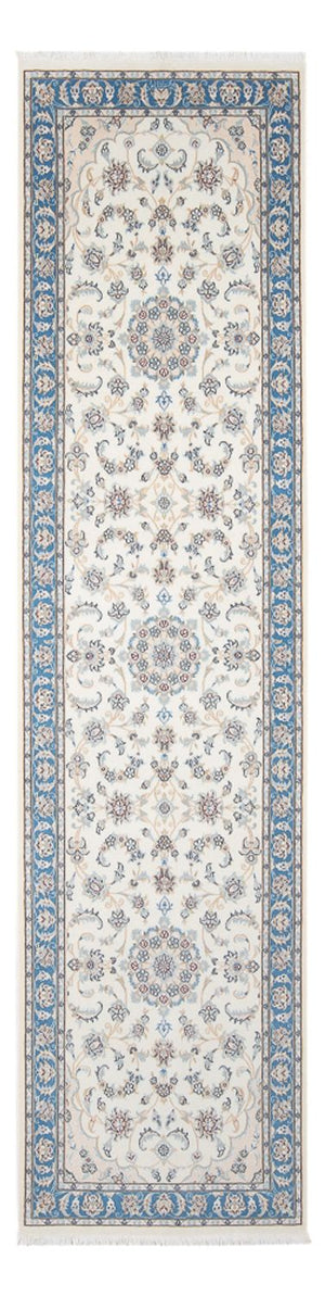 Biegacz Dywan perski - Nain - Premium - 305 x 82 cm - kremowy
