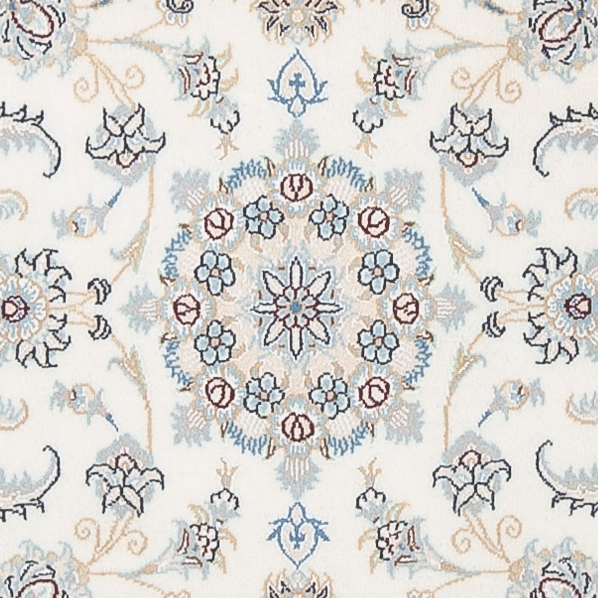 Biegacz Dywan perski - Nain - Premium - 305 x 82 cm - kremowy