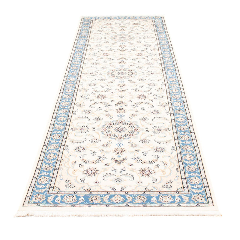 Biegacz Dywan perski - Nain - Premium - 305 x 82 cm - kremowy