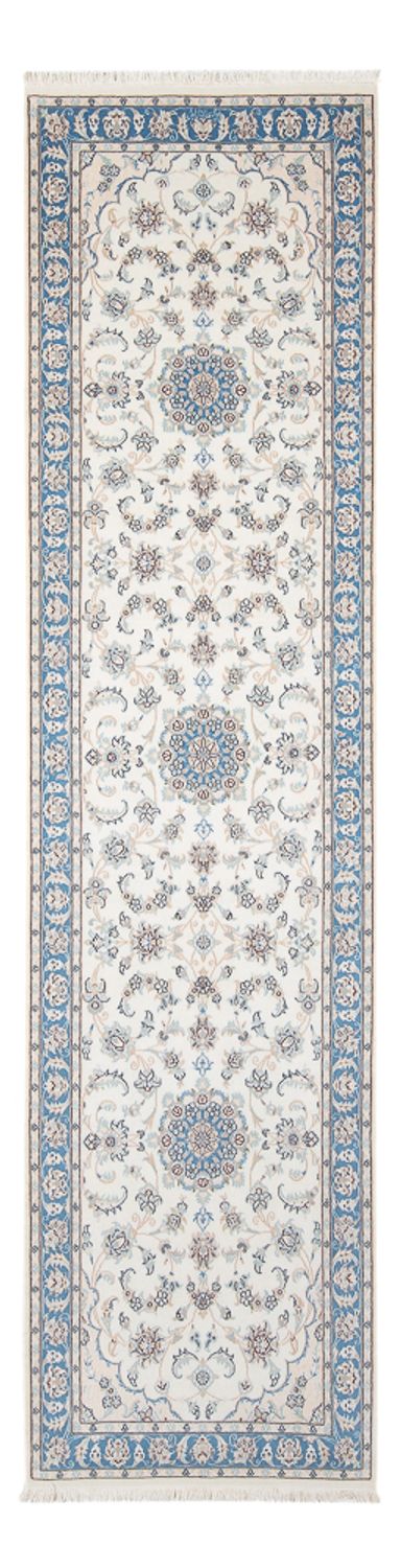 Biegacz Dywan perski - Nain - Premium - 288 x 80 cm - kremowy