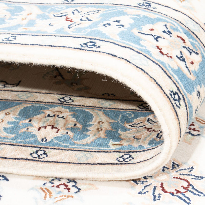 Biegacz Dywan perski - Nain - Premium - 288 x 80 cm - kremowy