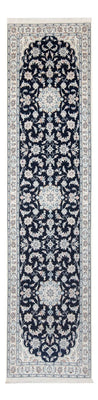 Biegacz Dywan perski - Nain - Premium - 306 x 81 cm - ciemnoniebieski