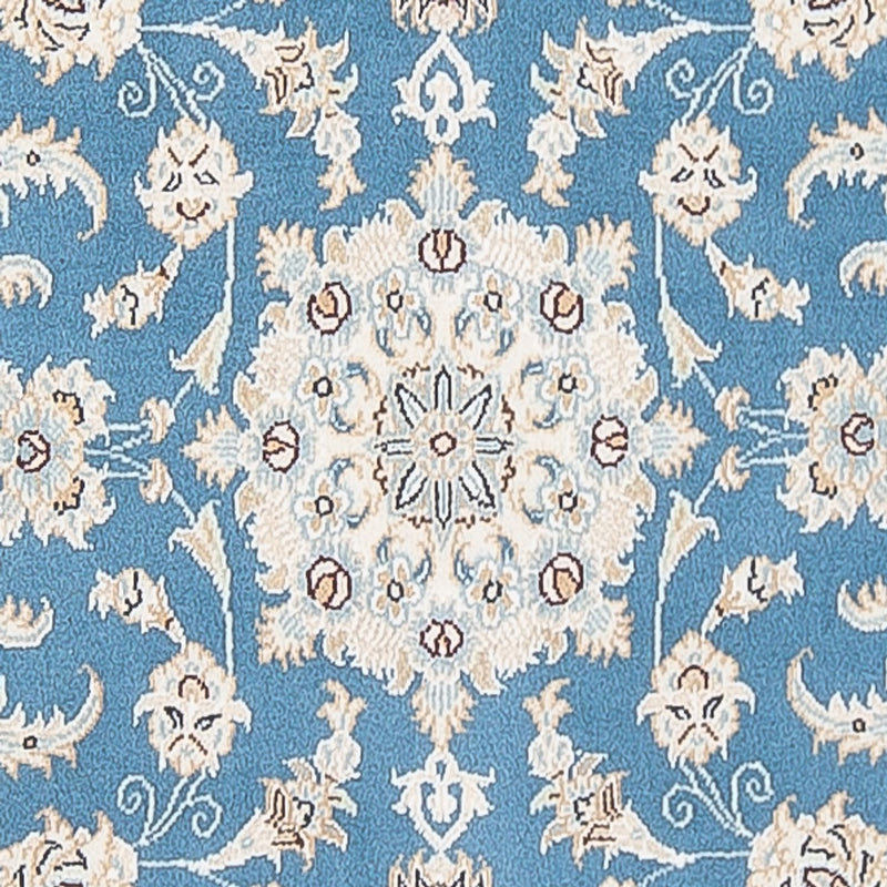 Biegacz Dywan perski - Nain - Premium - 300 x 80 cm - niebieski