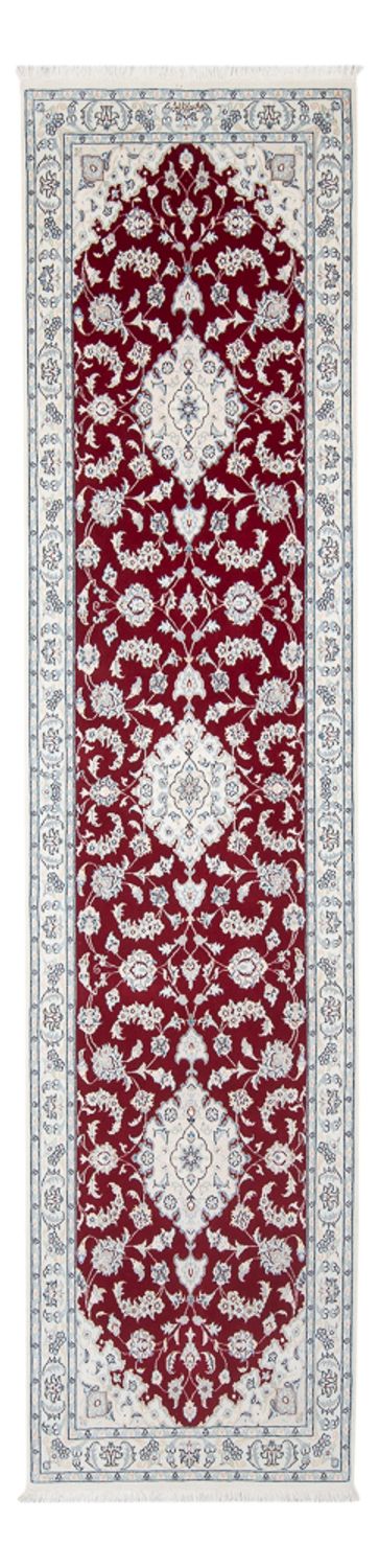 Biegacz Dywan perski - Nain - Premium - 298 x 82 cm - czerwony