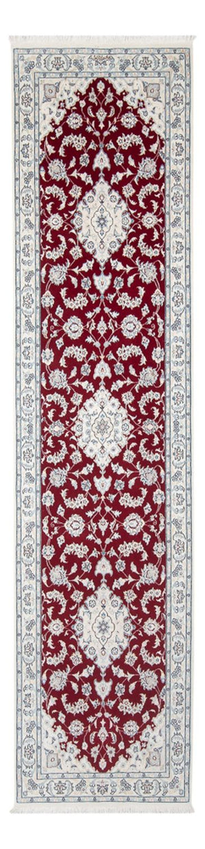 Biegacz Dywan perski - Nain - Premium - 298 x 82 cm - czerwony