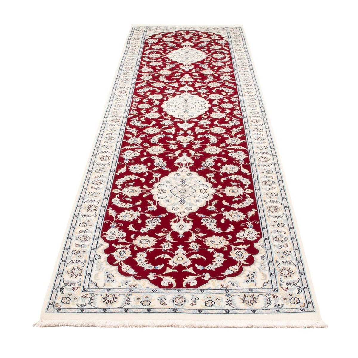 Biegacz Dywan perski - Nain - Premium - 346 x 84 cm - czerwony