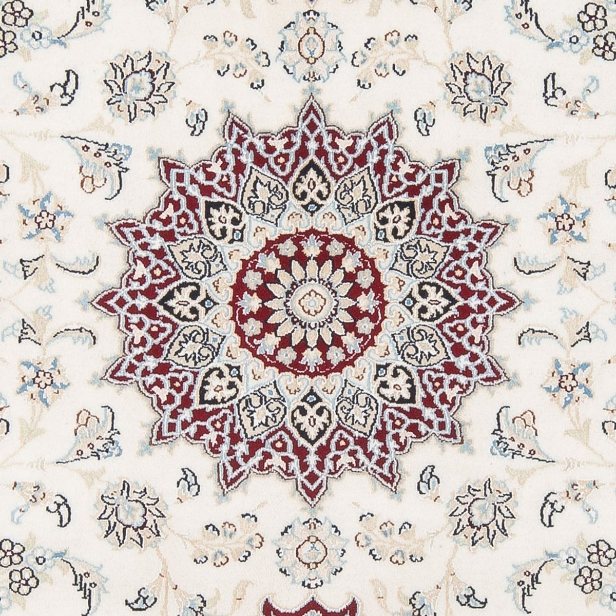 Dywan perski - Nain - Premium - 193 x 150 cm - kremowy