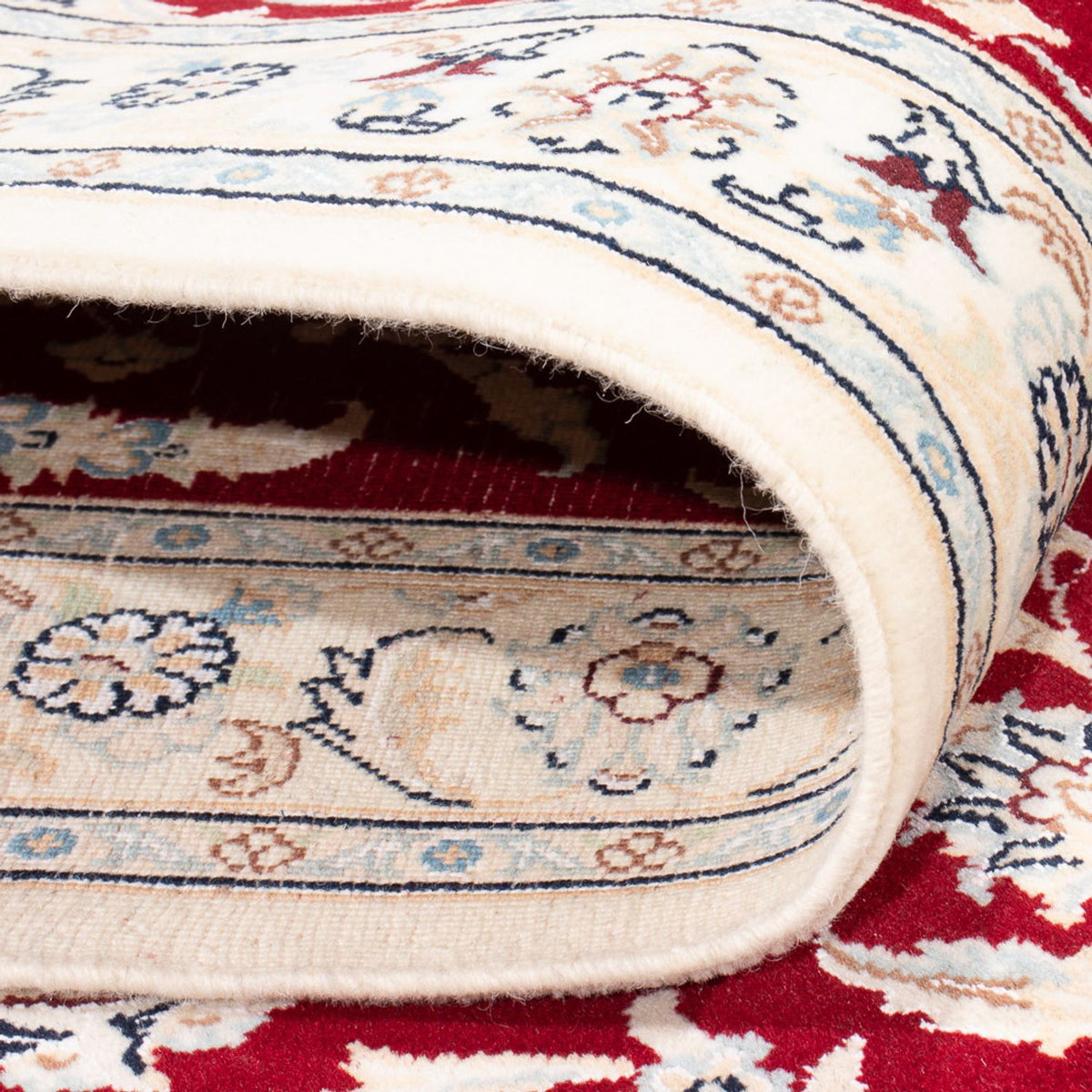 Biegacz Dywan perski - Nain - Premium - 382 x 89 cm - czerwony