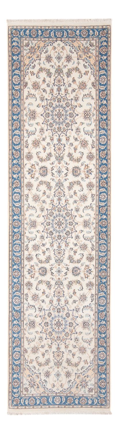 Biegacz Dywan perski - Nain - Premium - 296 x 90 cm - kremowy