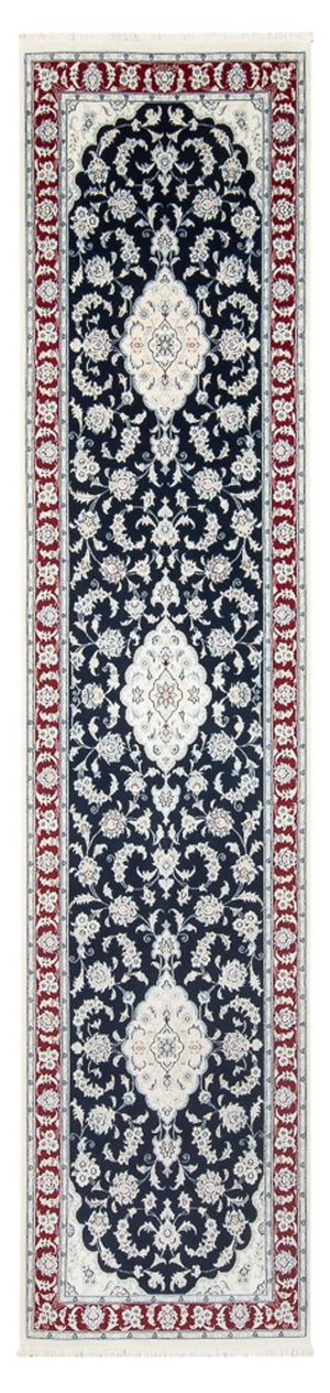 Biegacz Dywan perski - Nain - Premium - 347 x 87 cm - ciemnoniebieski