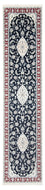 Biegacz Dywan perski - Nain - Premium - 347 x 87 cm - ciemnoniebieski