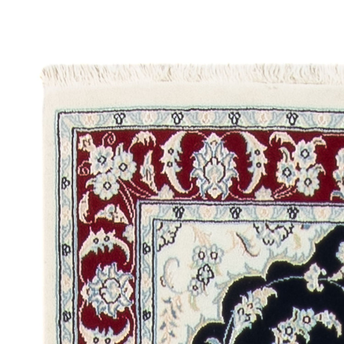 Biegacz Dywan perski - Nain - Premium - 347 x 87 cm - ciemnoniebieski