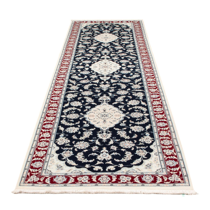 Biegacz Dywan perski - Nain - Premium - 347 x 87 cm - ciemnoniebieski