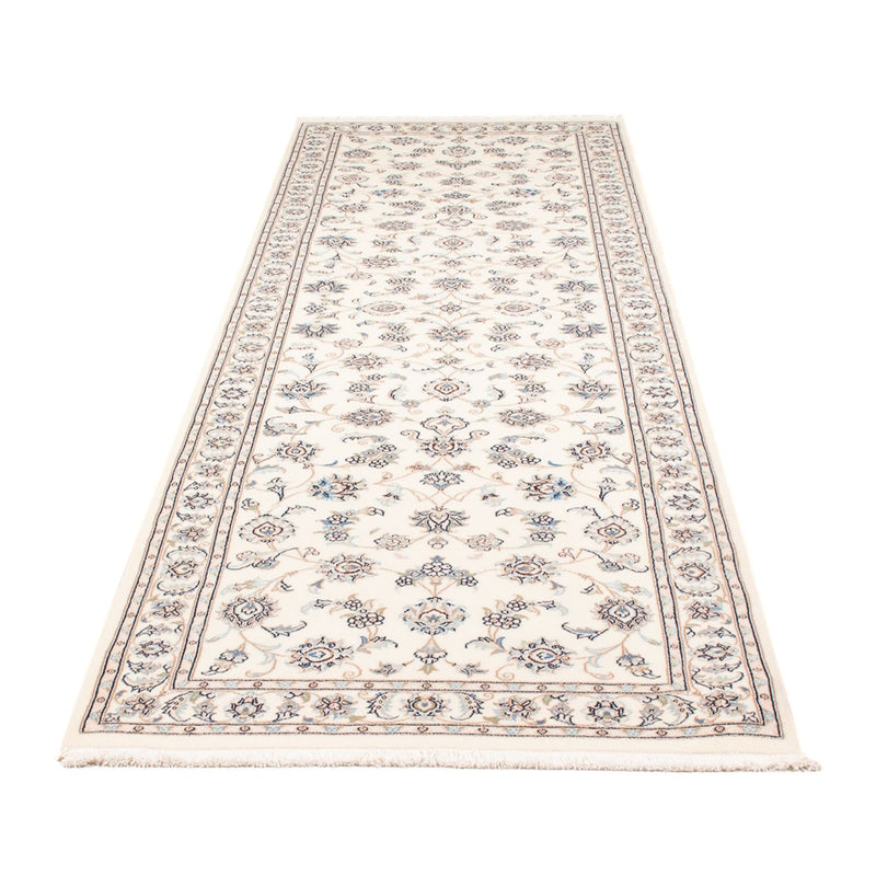 Biegacz Dywan perski - Nain - Premium - 296 x 88 cm - kremowy