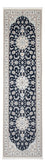 Biegacz Dywan perski - Nain - Premium - 300 x 88 cm - ciemnoniebieski