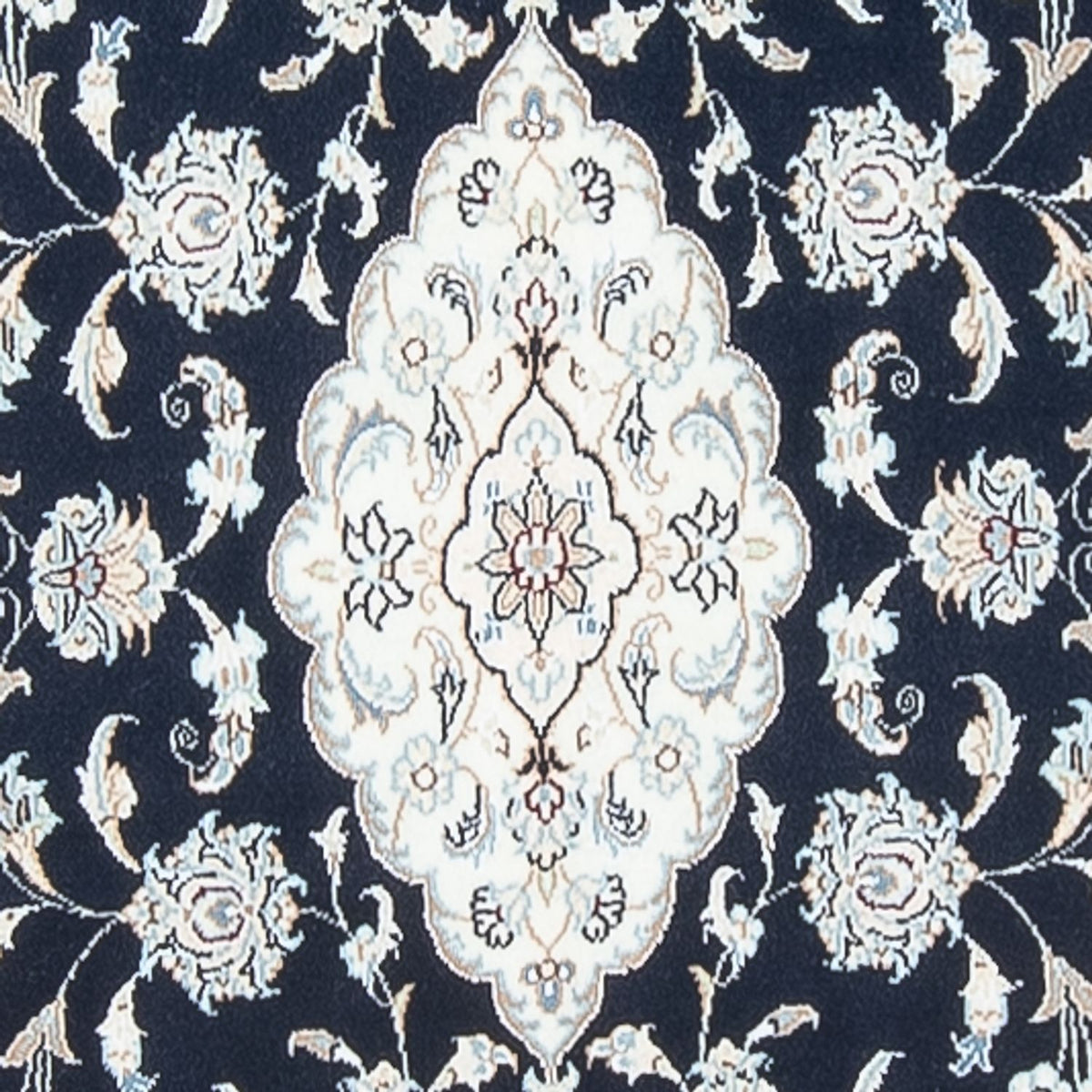 Biegacz Dywan perski - Nain - Premium - 353 x 85 cm - ciemnoniebieski