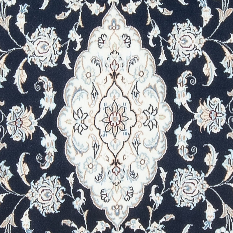 Biegacz Dywan perski - Nain - Premium - 353 x 85 cm - ciemnoniebieski