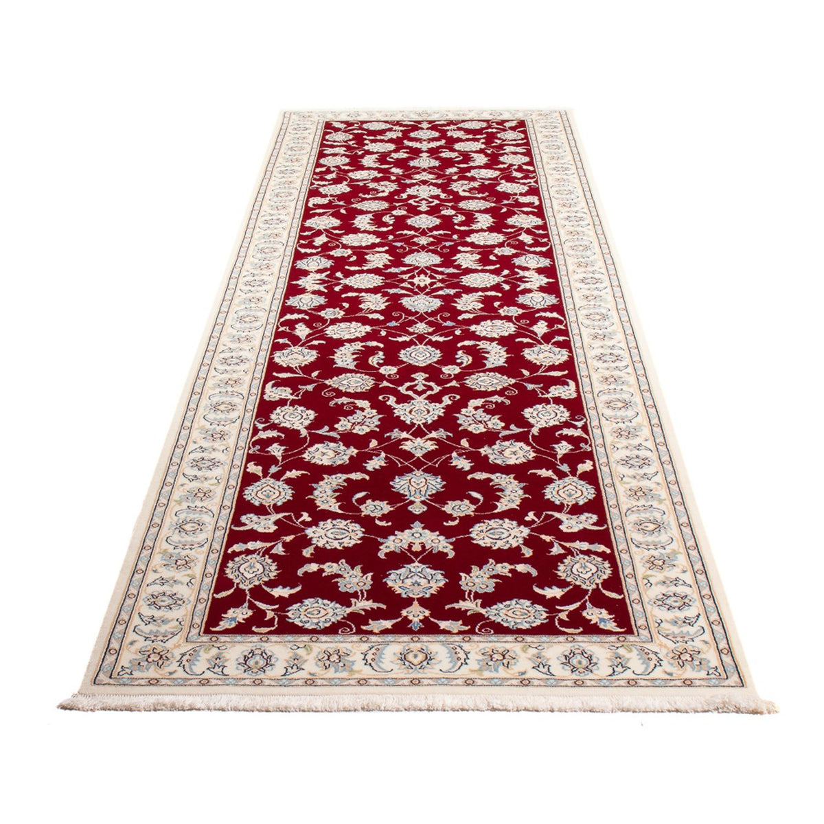Biegacz Dywan perski - Nain - Premium - 304 x 90 cm - czerwony