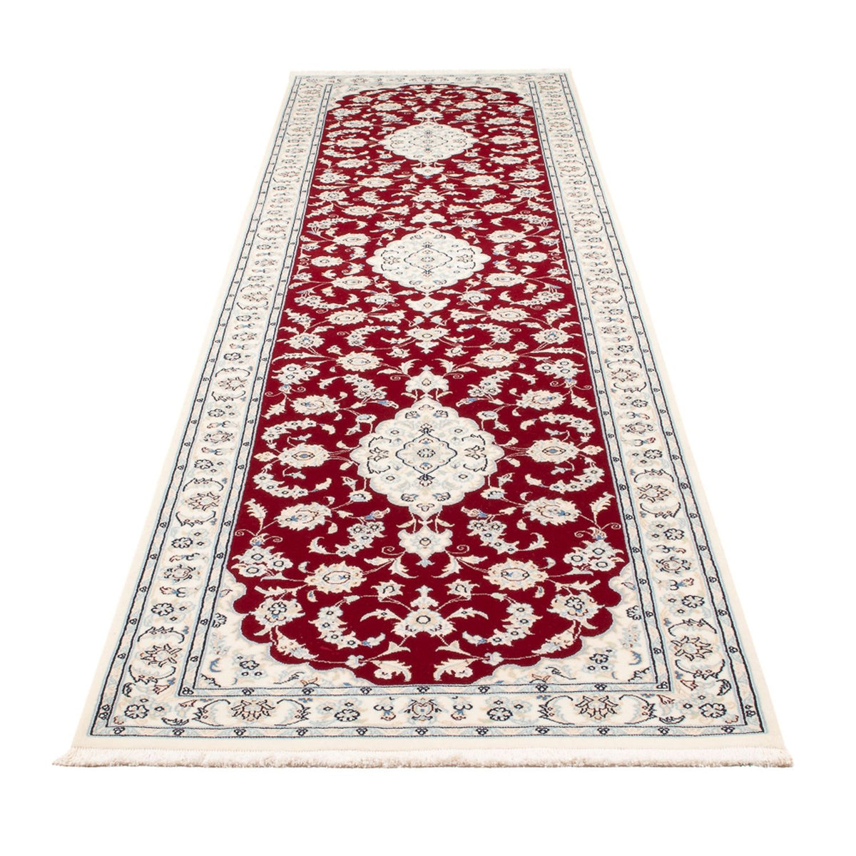 Biegacz Dywan perski - Nain - Premium - 347 x 87 cm - czerwony