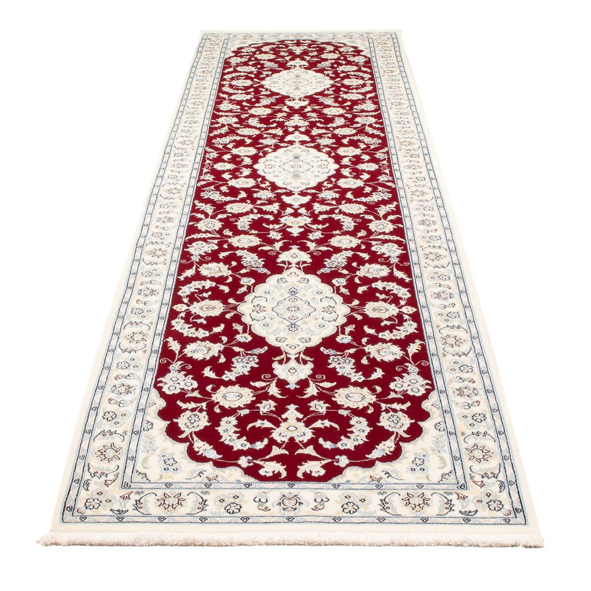 Biegacz Dywan perski - Nain - Premium - 350 x 85 cm - czerwony