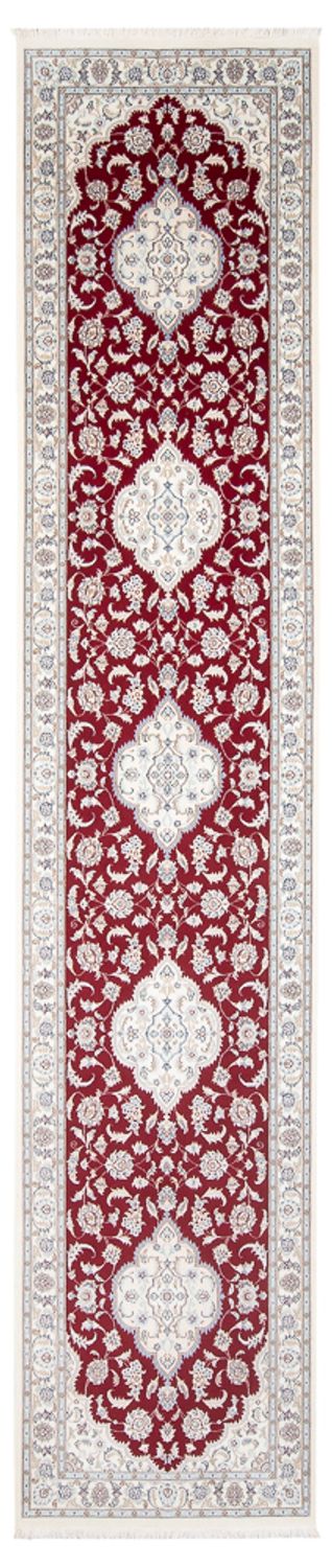 Biegacz Dywan perski - Nain - Premium - 393 x 90 cm - czerwony