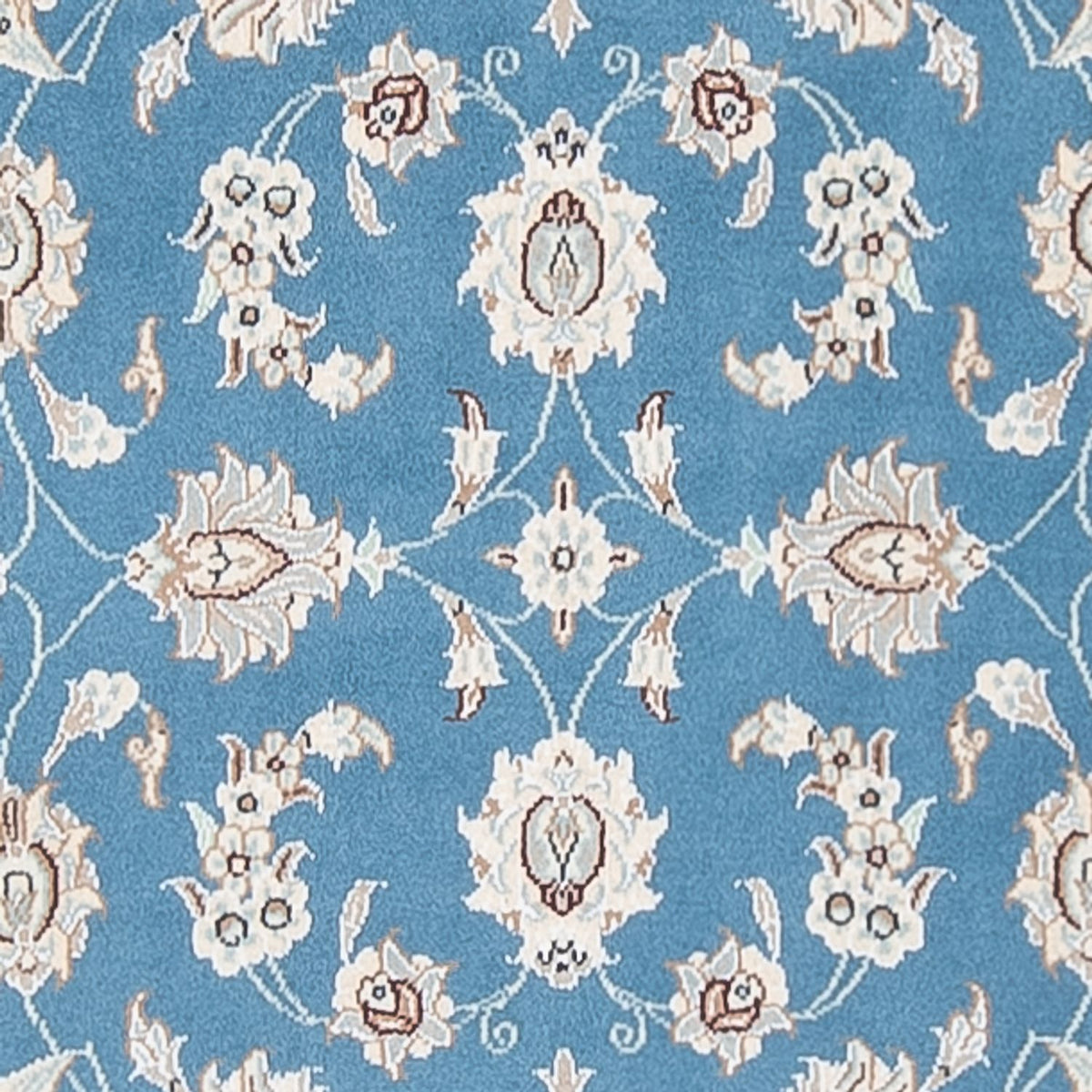 Biegacz Dywan perski - Nain - Premium - 307 x 80 cm - niebieski