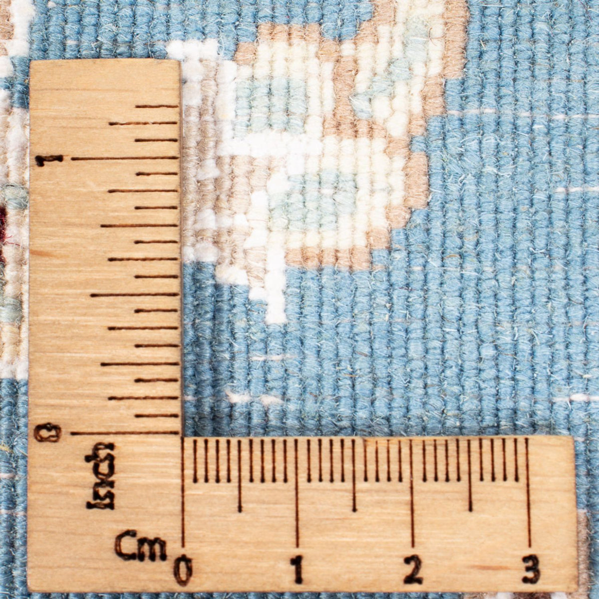 Biegacz Dywan perski - Nain - Premium - 307 x 80 cm - niebieski