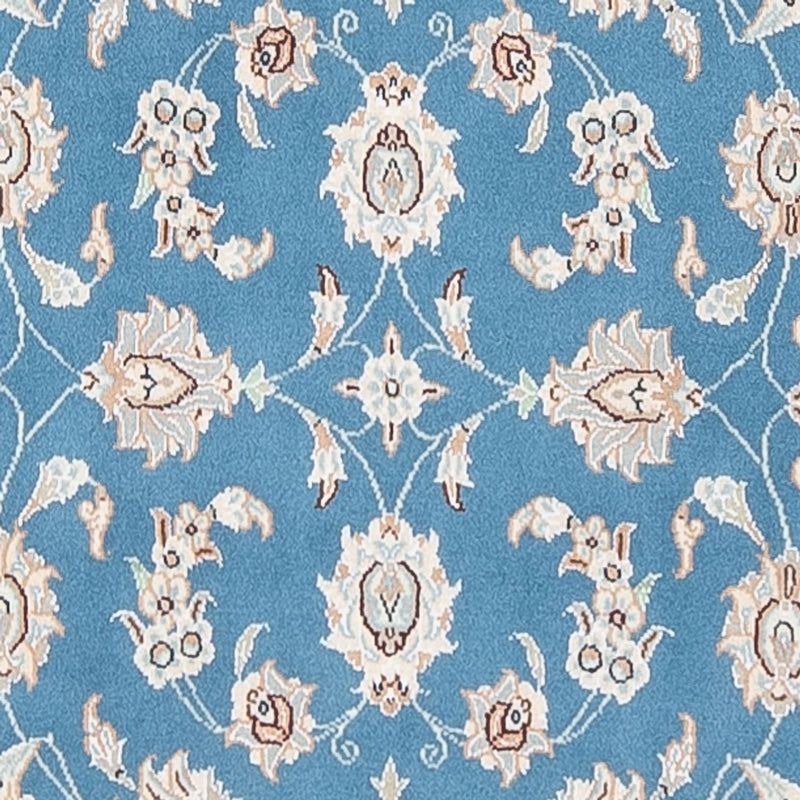 Biegacz Dywan perski - Nain - Premium - 312 x 80 cm - niebieski