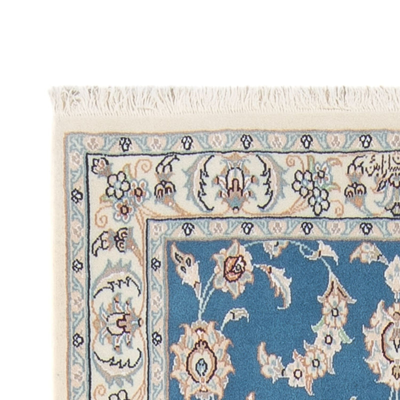 Biegacz Dywan perski - Nain - Premium - 312 x 80 cm - niebieski