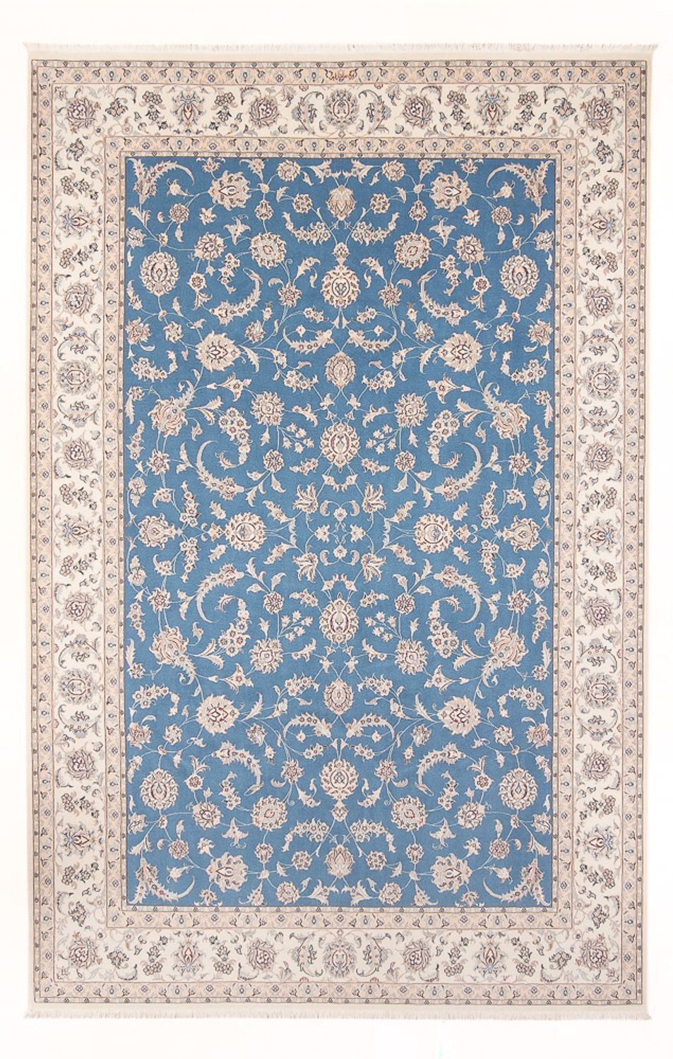 Perserteppich - Nain - Premium - 297 x 196 cm - hellblau