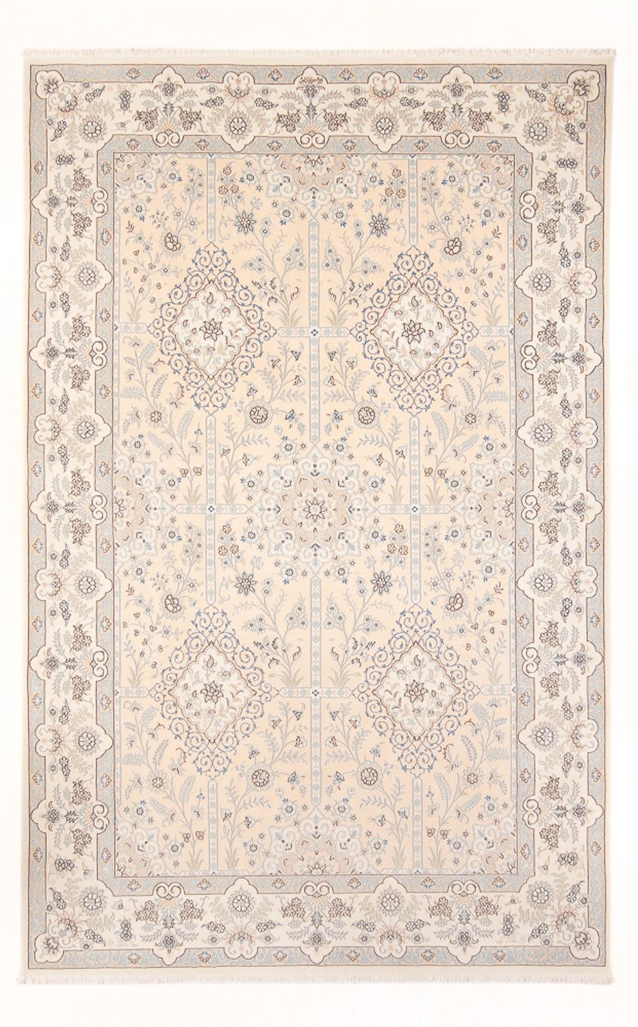 Perserteppich - Nain - Premium - 297 x 198 cm - creme