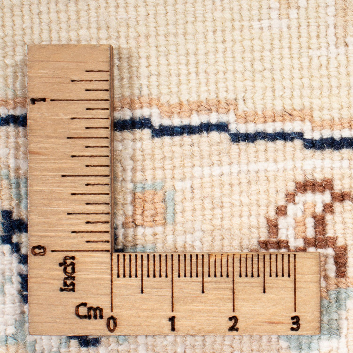 Dywan perski - Nain okrągły  - 200 x 200 cm - czerwony