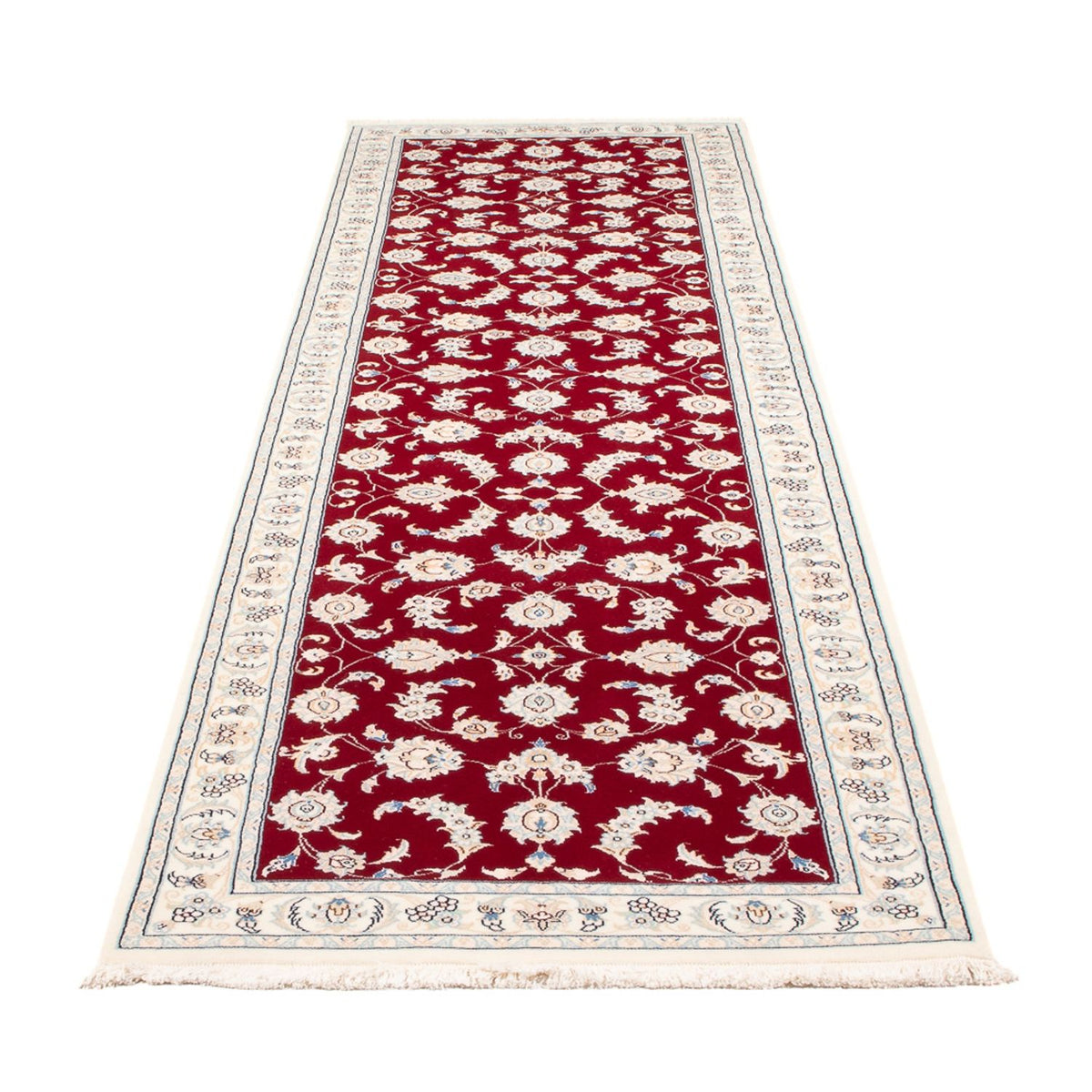 Biegacz Dywan perski - Nain - Premium - 297 x 82 cm - czerwony